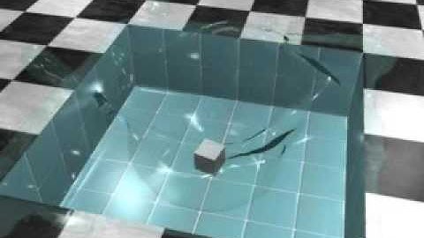 Blender Fluid Simulation 01