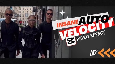 How to do Insane AUTO VELOCITY Effect🔥🎬 | CapCut Tutorials
