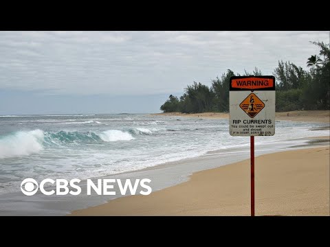 How to identify rip currents and what to do if you're caught in one
