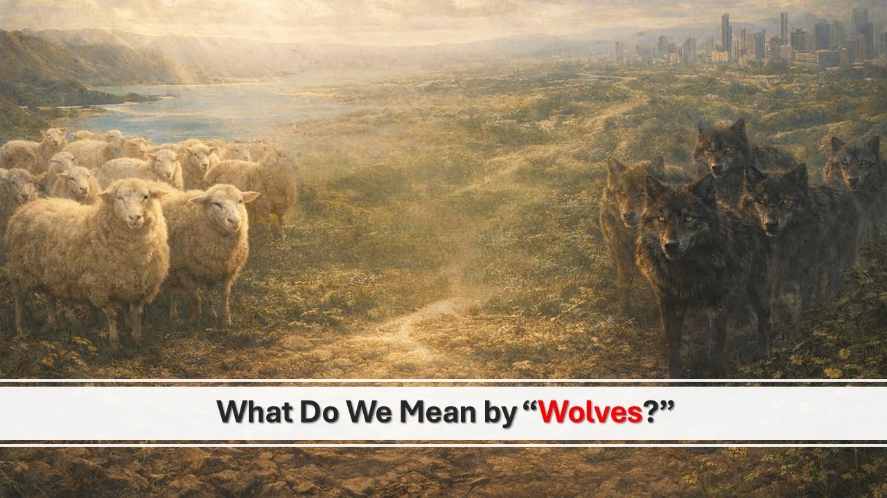 What are WOLVES?  Sheep In The Midst of Wolves