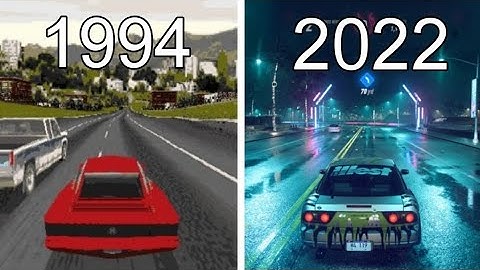 Evolution of Need For Speed games (1994-2022)
