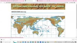 RS & GIS QA49 How to Dowload Global Digital Surface Model (DSM) || Difference Between DSM and DEM