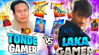 Tonde Gamer vs Laka Gamer Collection Verses For The First Time😱 who won??
