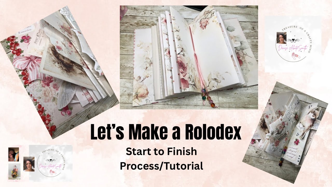 Rolodex Tutorial how I made Mine. - YouTube