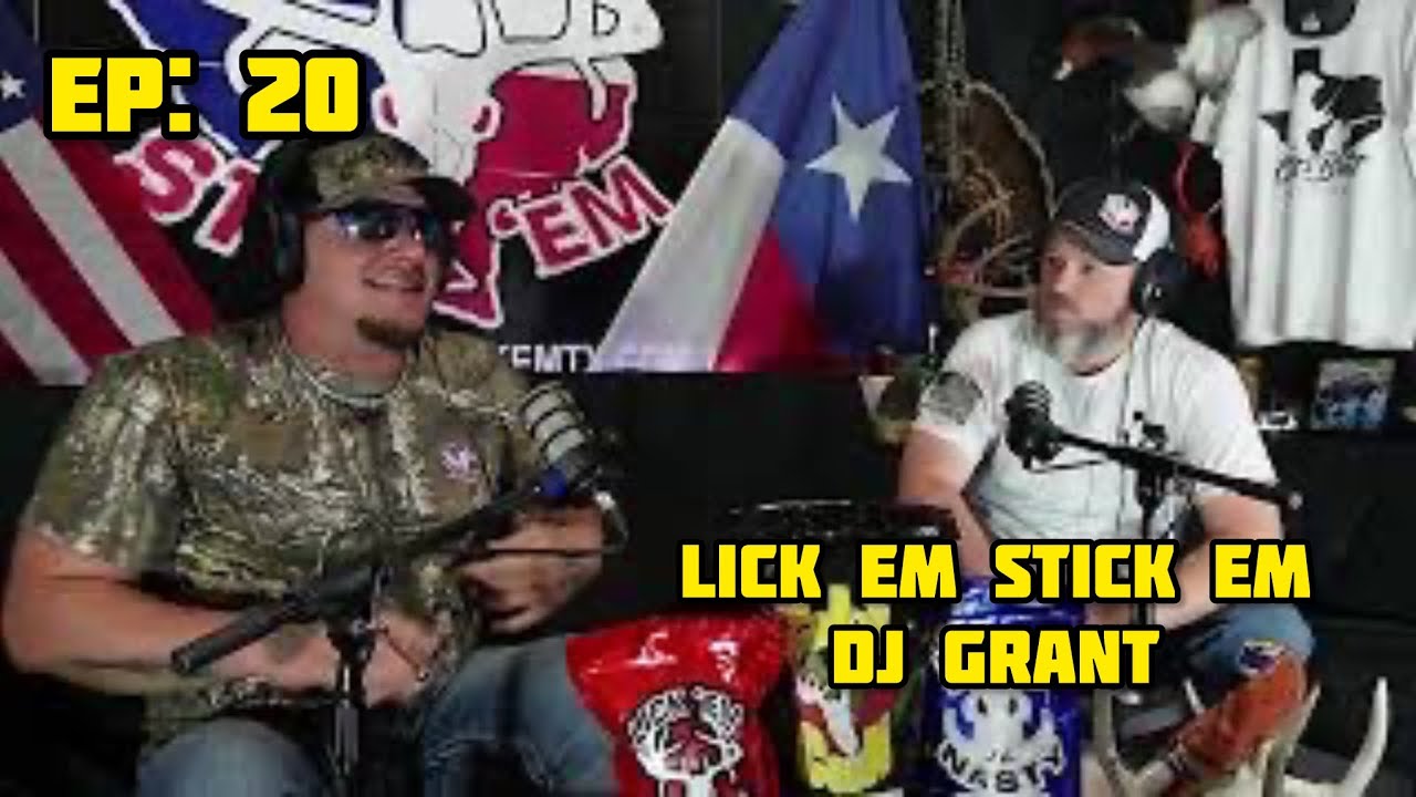 Pick Em Lick Em Stick Em Lyrics DJ Grant, CEO of Lick "Em Stick 'Em hunting products. - YouTube