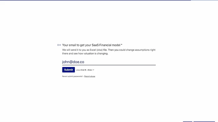How to make SaaS financial model in 5 minutes? Video for founders
