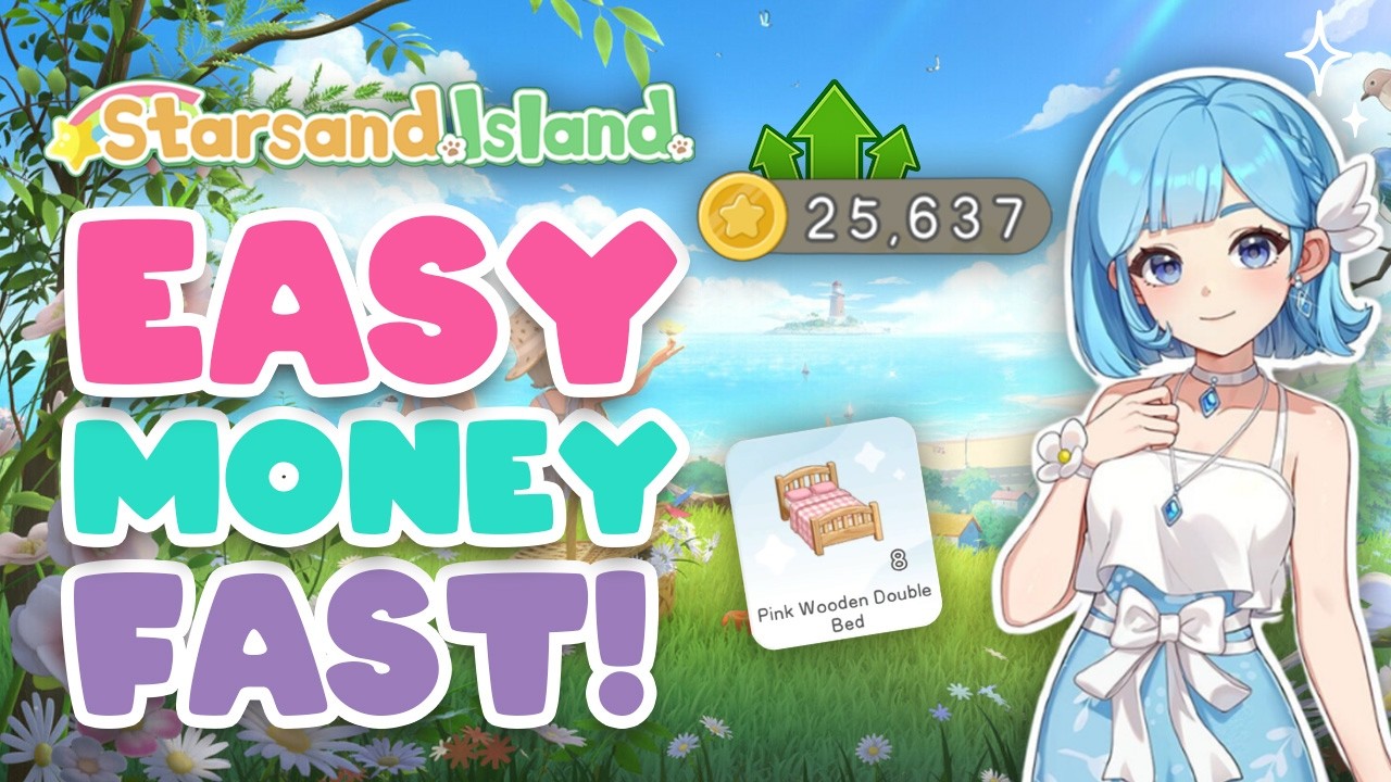 Остров Звёздного Песка — ЛЕГКИЕ И БЫСТРЫЕ ДЕНЬГИ! Советы и хитрости.