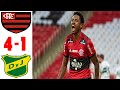 Flamengo vs Defensa y Justicia 4 - 1 Resumen Goles Jugadas /Copa Libertadores 2021