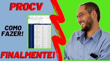 PROCV - FINALMENTE PRA QUE SERVE E COMO FAZER - PROCV excel