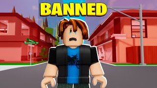 Noob Gets BANNED From Every Brookhaven House...