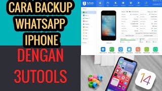 BACKUP WHATSAPP IPHONE DENGAN 3UTOOLS