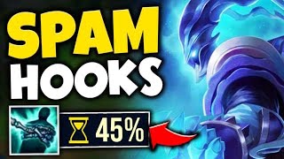 MISS A HOOK? THAT'S OKAY JUST CAST IT AGAIN! 45% CDR THRESH IS HILARIOUS - League of Legends