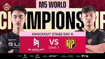ENG M5 Knockouts Day 6  BLCK vs APBR  Game 3
