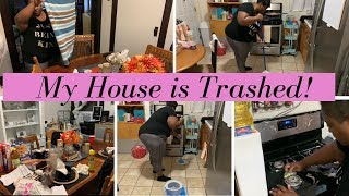 MY HOUSE IS TRASHED! EXTREME CLEANING // CLEAN WITH ME // 5 KIDS WITH WORKING MOM