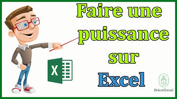 Comment faire une puissance sur Excel