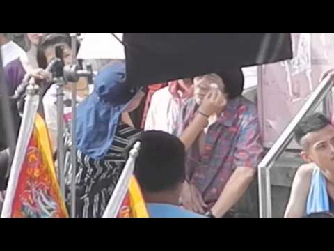 《大尾鱸鰻》淡水拍攝續集，劇組封老街拍攝 豬哥亮 郭采潔 楊祐寧三人齊聚現場