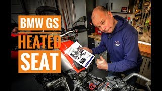 How to install a Wunderlich heated seat on a BMW R1200 GS