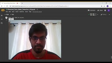 Personalized Face Mask Detection Using TensorFlow