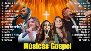As Melhores Músicas Gospel, Top 50 Louvores de Adoração 2025,HINOS - Fernandinho, Gabriela Rocha,...