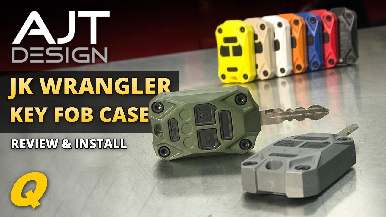 AJT Key Fob Case Review and Assembly for 2007-2018 Jeep Wrangler - YouTube