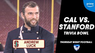 Andrew Luck Joins Star-Studded Cast During Trivia Bowl Thursday Night Football