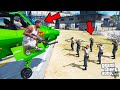 Franklin's Biggest Jail Escape Ever in GTA 5 | SHINCHAN and CHOP