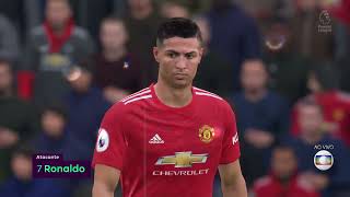 O PAI TA EM CAMPO, HETSTRICK DO CR7 SÓ PRA VARIAR -Manchester UTD X Bournemouth 5X0- PREMIER LEAGUE