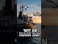 Why Iran Seized India-Bound Ships 😳 #shorts