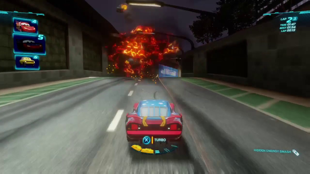 Cars 2 The Video Game | Daredevil Lightning - Mission: Hit the Road |