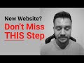 New Website? Don't LOSE Your Traffic From Google!