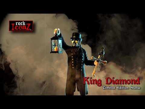 King Diamond Rock Iconz Statue