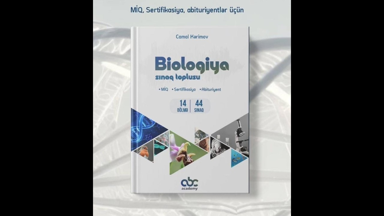 ABC test toplusu. Bölmə 1 /Sınaq 1