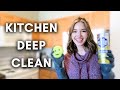 KITCHEN DEEP CLEAN With Me! | [ Spring Cleaning 2021 ]
