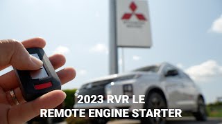 Famous How to use Remote Engine Starter on 2023 Mitsubishi RVR LE Go Langley Mitsubishi Profile