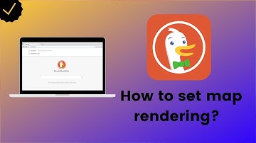 How to set map rendering on duckduckgo.com?