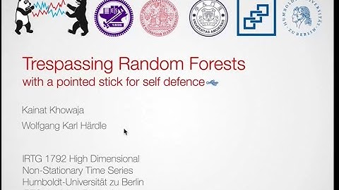 Wolfgang Karl Härdle: "Trespassing Random Forests with a pointed stick for self defence"