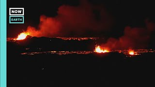 Volcano Erupts in Iceland