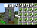 FAST 1.21 AUTOMATIC SUGARCANE FARM TUTORIAL in Minecraft Bedrock (MCPE/Xbox/PS/Switch/PC)