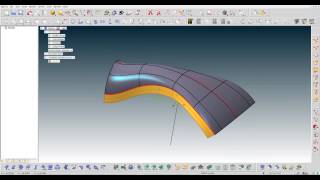 ThinkDesign 2014. Complex capping surface