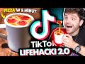 Testujemy NAJLEPSZE LIFEHACKI z TikToka! *Pizza z kubka w 5min*