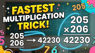 Short trick 02 | .π Multiply Any 2-Digit Numbers in Seconds! | Fast Math Trick