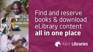 Find and reserve books or download eLibrary content all in one place on the Kent Libraries catalogue
