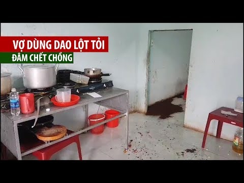 Video Đau lòng vụ vợ dùng dao lột tỏi đâm chồng tử vong ở... - youtube