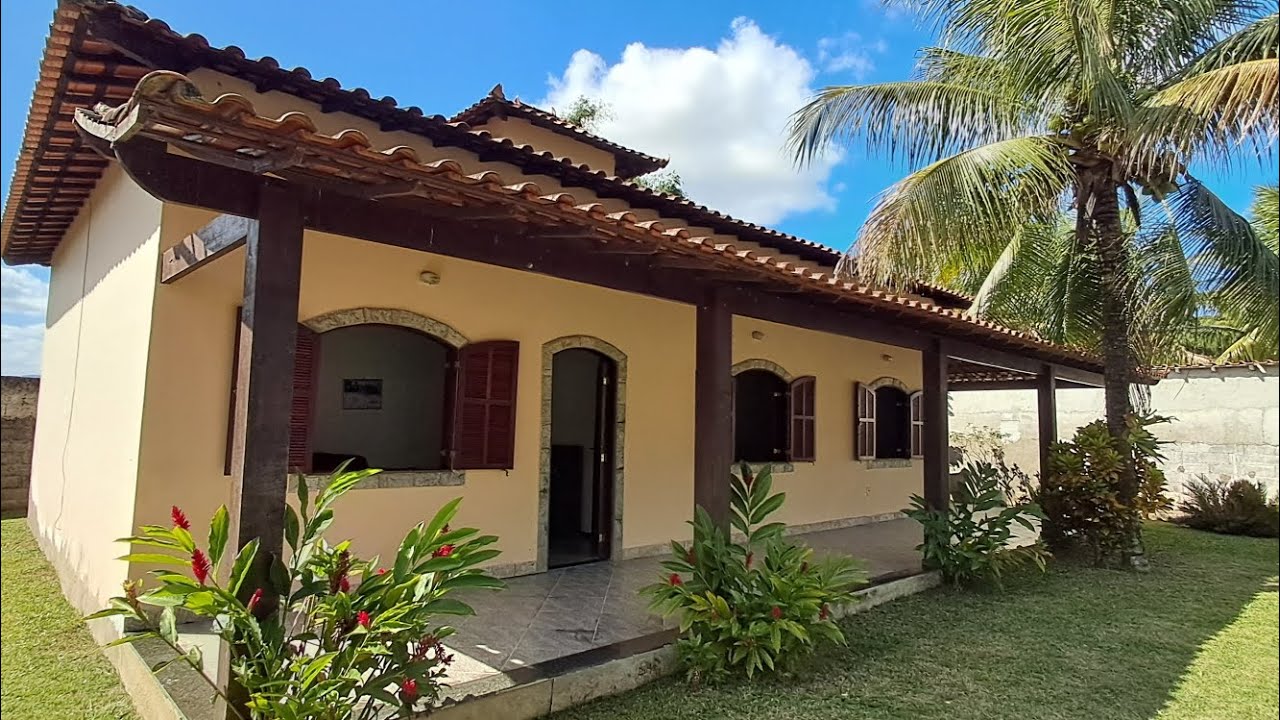 320 MIL  CASA 3 QUARTOS TERRENO DE 785M2 CÔMODOS GRANDES À VENDA EM SAQUAREMA 