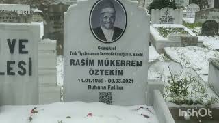 Rasi̇m Özteki̇n Kabri̇ Zi̇nci̇rli̇kuyu Mezarliği 4.Ada