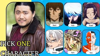 SAVE ONE ANIME CHARACTER BASED ON ENGLISH VOICE ACTOR 🔥 ❤️ ANIME QUIZ