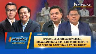 Special session sa Kongreso, umaarangkada na! Leadership dispute sa Senado, dapat bang ayusin muna?