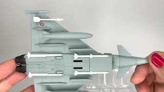 Hachett 1:100 EUROFIGHTER EF-2000A Typhoon EFA Italy 2009