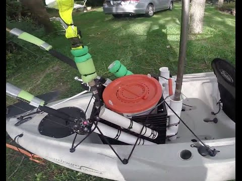 Kayak Fishing Offshore: DIY Kayak Crate Setup/Rigging ...