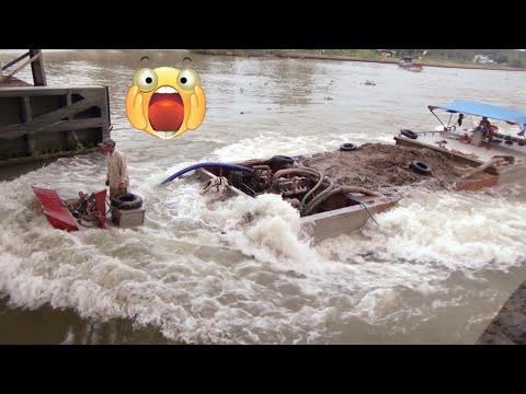Video Thuyền sắt vượt cống 4 lần gian nan thót tim - youtube